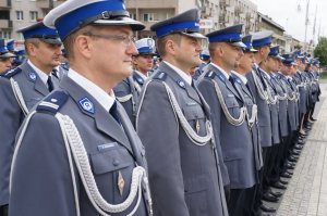Święto Policji na Placu Biegańskiego w Częstochowie.