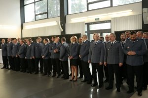Spotkanie wigilijne częstochowskich policjantów