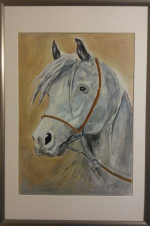 obraz przedstawiający konia